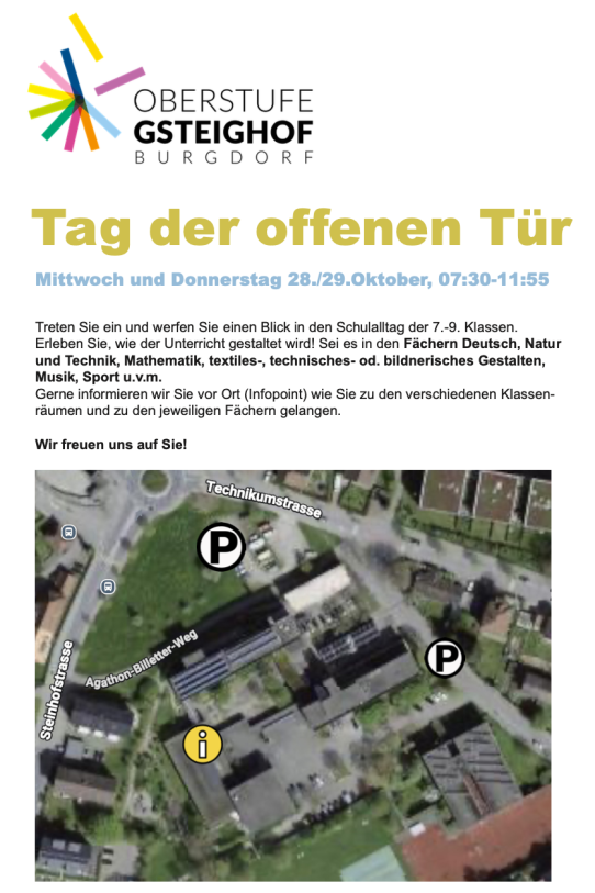 Tage der offenen Tür