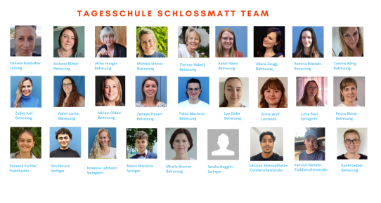 Team Tagesschule Schlossmatt